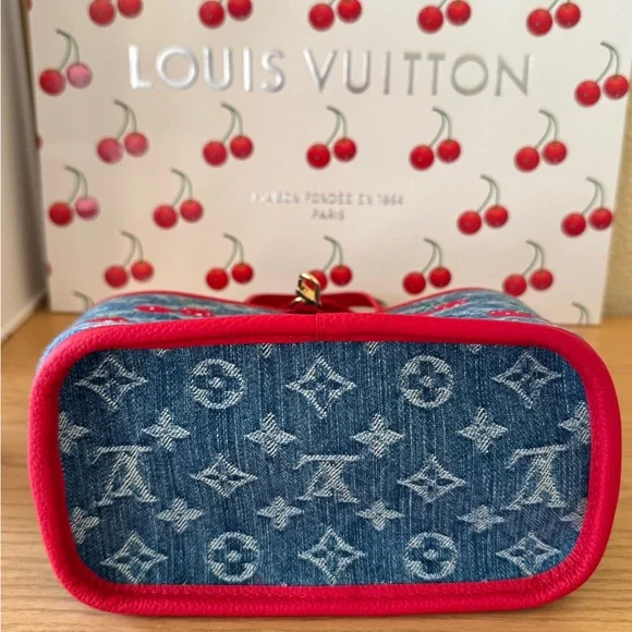‼️SOLD‼️NWT Louis Vuitton x Takashi Murakami Cherry Cerise Inside Out BB - Picture 3 of 10